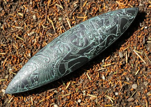 AZTEC RITUAL KNIFE