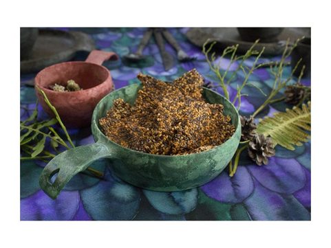 KUPILKA SET KUKSA 210 ML + MISKA 550 ML - BLUEBERRY (BLUE)
