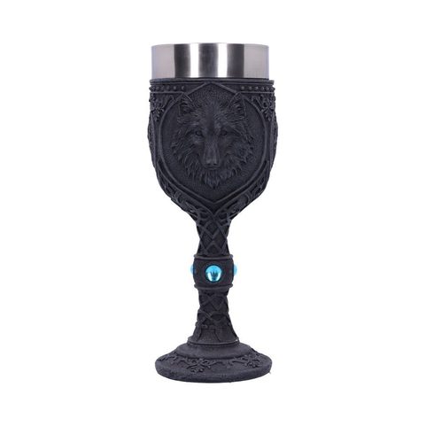 NIGHT WOLF GOBLET 19.5CM