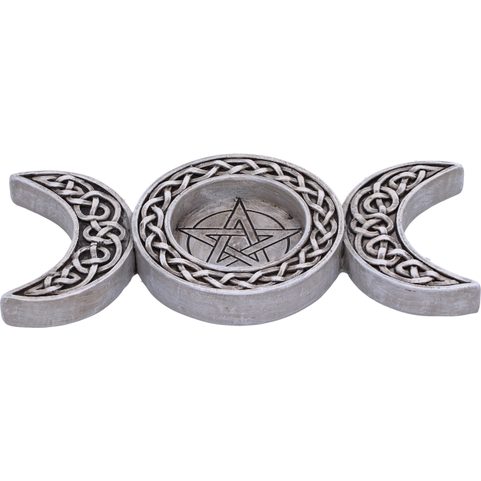 TRIPLE MOON, TEA LIGHT HOLDER 17.5CM