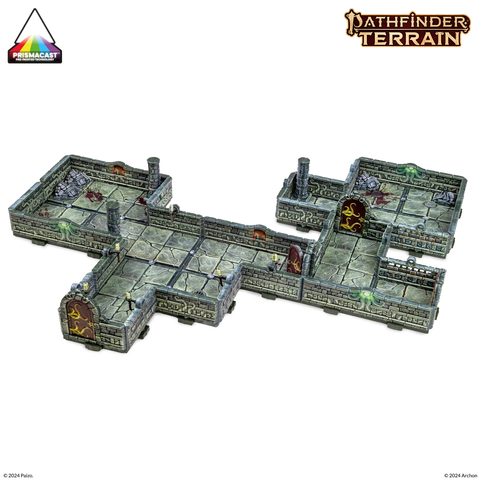 DUNGEONS & LASERS: PATHFINDER TERRAIN: ABOMINATION VAULTS PRE-PAINTED