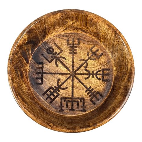 MAGICAL BOWL FOR DIVINATION FROM RUNES