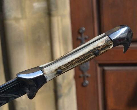 ICONOGRAPHY REPLICA OF A MEDIEVAL KNIFE, STAGE COMBAT