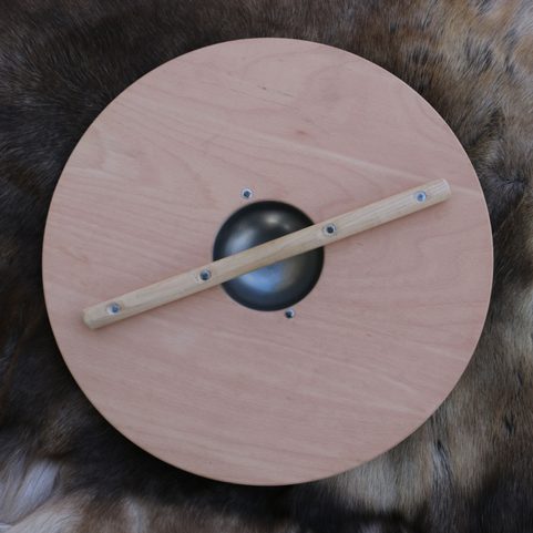VIKING SHIELD, WOODEN, 60 CM