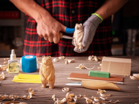 OURS, SET DE SCULPTURE DIY12