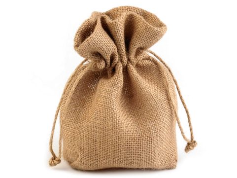 JUTE POUCH BAG 18X20 CM