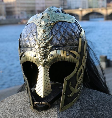 WYVERN, DRAGON, FANTASY HELMET