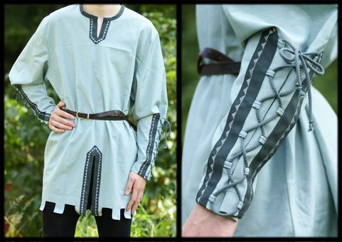 GREEN MEDIEVAL TUNIC