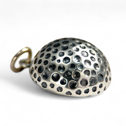 GOLF BALL, SILVER PENDANT