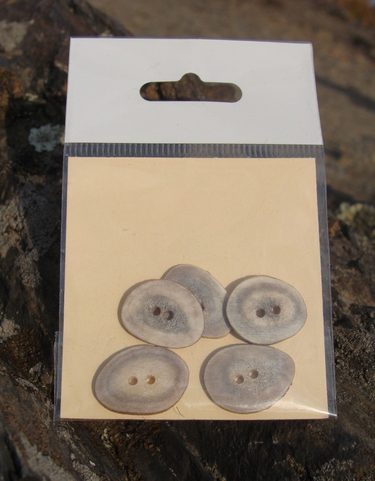 SAAMI BUTTONS, REINDEER ANTLER