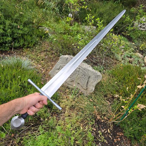 ZWINGHERR, ÉPÉE À UNE MAIN, XIVE–XVE SIÈCLE, FULL TANG, SANS PIERRE