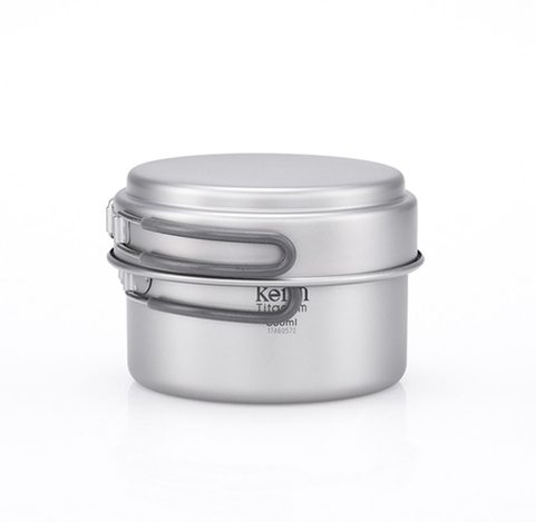 2-PIECE TITANIUM POT AND PAN COOK SET TI6012  KEITH