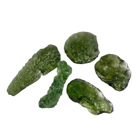 MOLDAVITE, A TEKTITE FROM THE CZECH REPUBLIC – DROP SHAPE