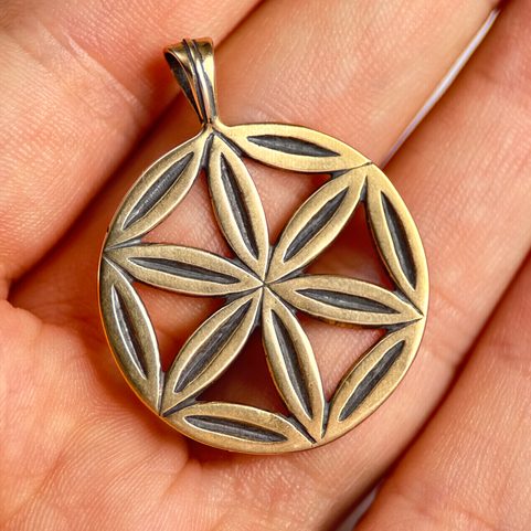 SVARGA, BRONZE VIEUX TALISMAN SLAVE