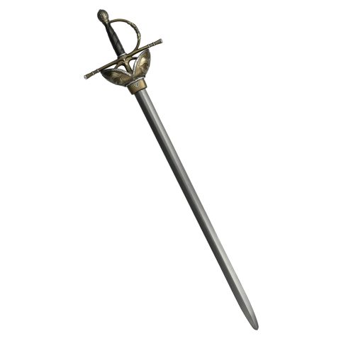 TREVILLE II - MUSKETEER RAPIER, SOFTENED FOR LARP