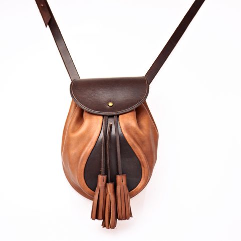 SULLIVAN, SCOTTISH SPORRAN, BROWN WITH BELT