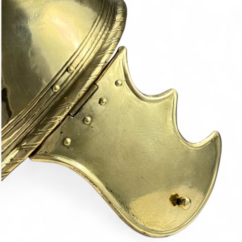 CELTIC HELMET MONTEFORTINO, BRASS, REPLICA