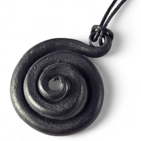 GESCHMIEDETE SPIRALE, ANHÄNGER