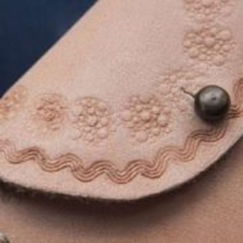 WAVE, LEATHER STAMP