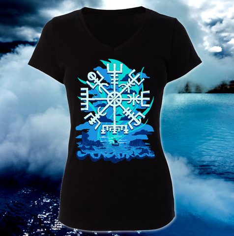 VEGVÍSIR, LADIES' T-SHIRT