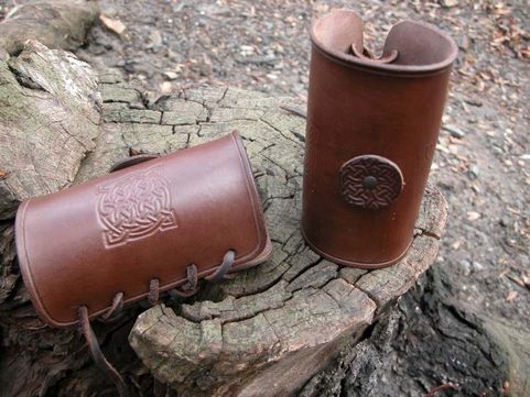 CELTIC DESIGN BRACERS