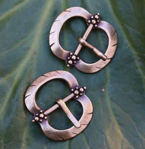 HISTORICAL BUCKLE I, COLOUR BRASS