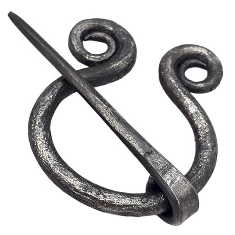 FORGED CLOAK BROOCH
