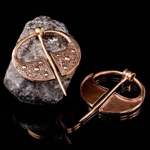 BALLYSPELLAN BROOCH, KILKENNY, BRONZE