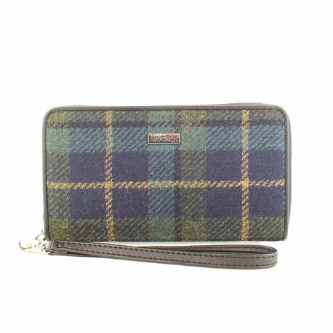 IRISH WOOL WALLET - TARTAN