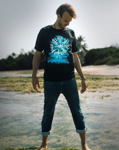 VEGVÍSIR, HERREN-T-SHIRT NAAV