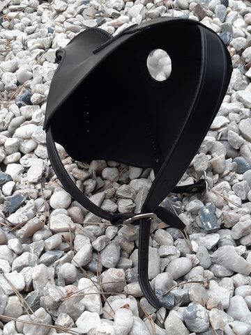 MÉDECIN DE LA PESTE, MASQUE DE CUIR