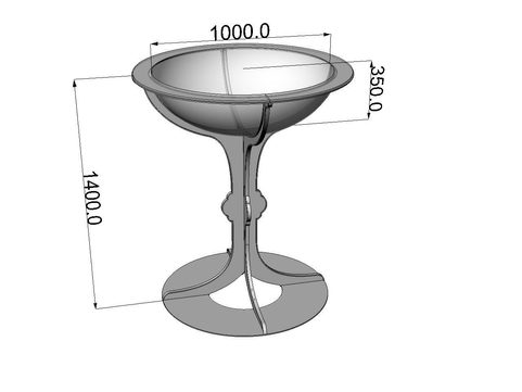 BURLESQUE CHAMPAGNE GLASS DE LUXE