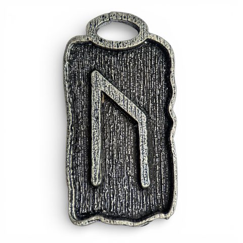 URUZ - PENDENTIF, RUNE, ZINC