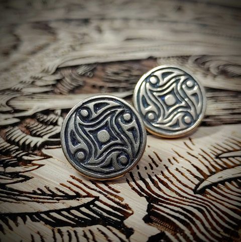 GOTLAND, ÉTALON DE CEINTURE VIKING, BRONZE