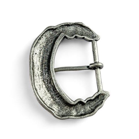WOLF FENRIR BORRE STYLE - BELT BUCKLE ZINC
