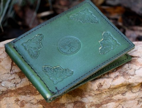 TREE OF LIFE, LEATHER WALLET