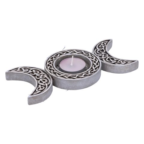 TRIPLE MOON, TEA LIGHT HOLDER 17.5CM