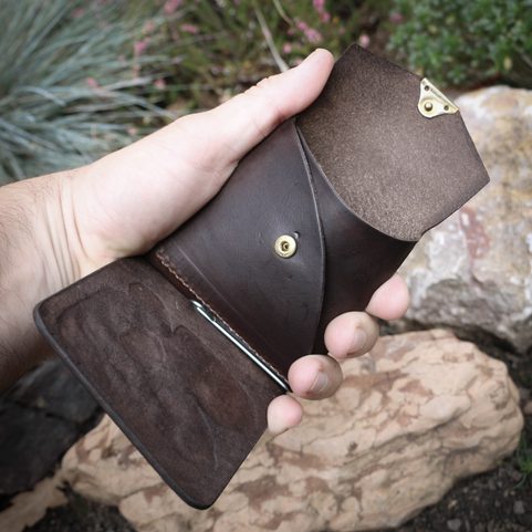BOHEMIAN LION LEATHER WALLET
