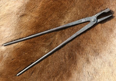 BLACKSMITH PLIERS SCHOSSMAULZANGE 30 X 5 - 10 MM