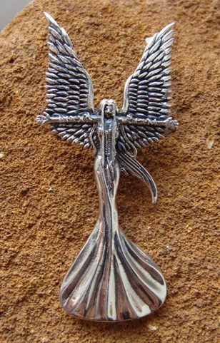 FAIRY ANGEL, SILVER PENDANT