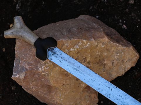 DEARG, CELTIC SWORD WITH FORGED BLADE