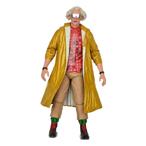 BACK TO THE FUTURE 2 ACTION FIGURE DOC BROWN 18 CM