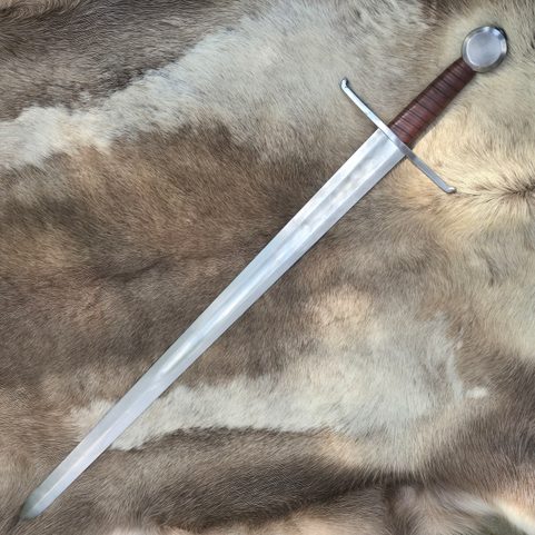 ONE-HANDED SWORD, MORAVIA, 14TH CENTURY, REPLICA