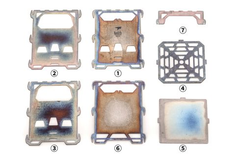 RÉCHAUD À BOIS TI2201 TITANIUM ALLOY BACKPACKING