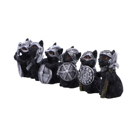 CAT CRUSADERS - SET OF 6 FIGURES