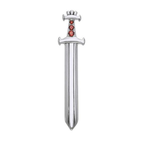 VIKING ÉPÉE, PENDENTIF - GRENADES, ARGENT