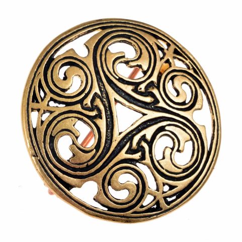 BROCHE CELTIQUE TRISKEL
