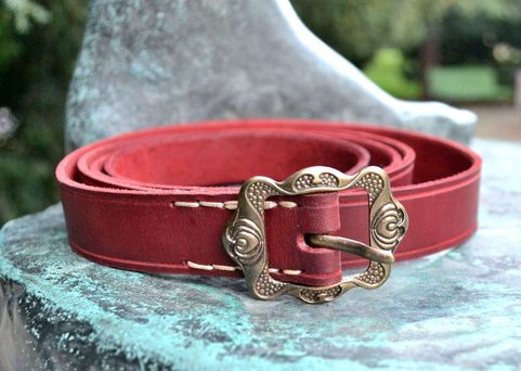 LEATHER HISTORICAL BELT, 16TH CENTURY
