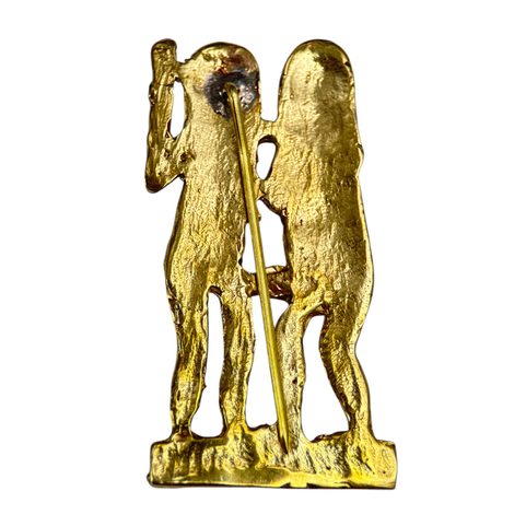 FOREST PEOPLE, MEDIEVAL PILGRIM BADGE