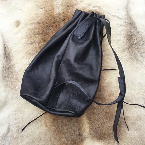 SAC EN CUIR MÉDIÉVAL - KNAPSACK - GOTHIC RUCKSACK